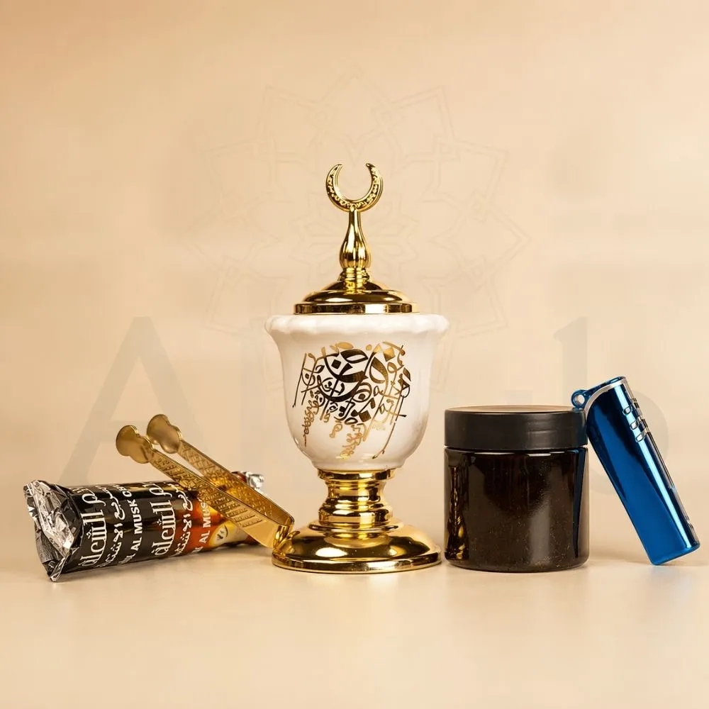 Akrub Classic Bakhoor Burner Full Set