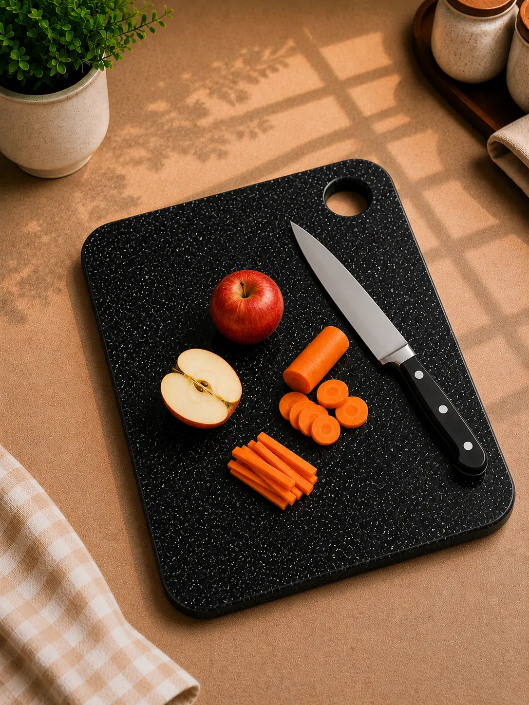 Marble Chopping Board- Black